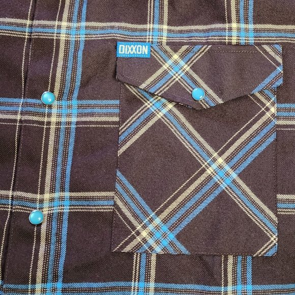 DIXXON Flannel Shirt - The APACHE - Men's 2XL Tall - 2018 Pre-Pleat - Picture 4 of 9